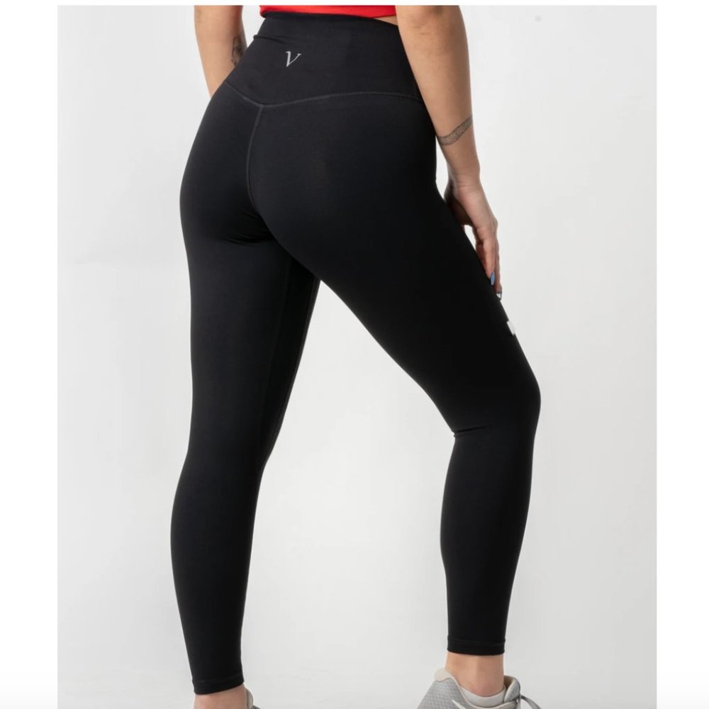 New! Vitae Apparel Black Hyper Flex Black Leggings